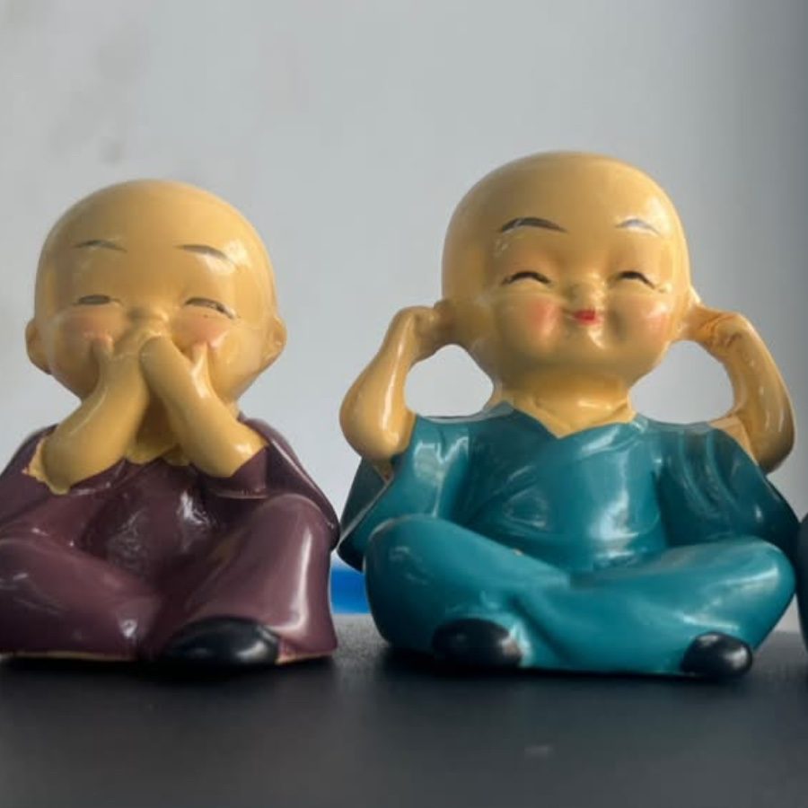 Laughing budha 4 piece